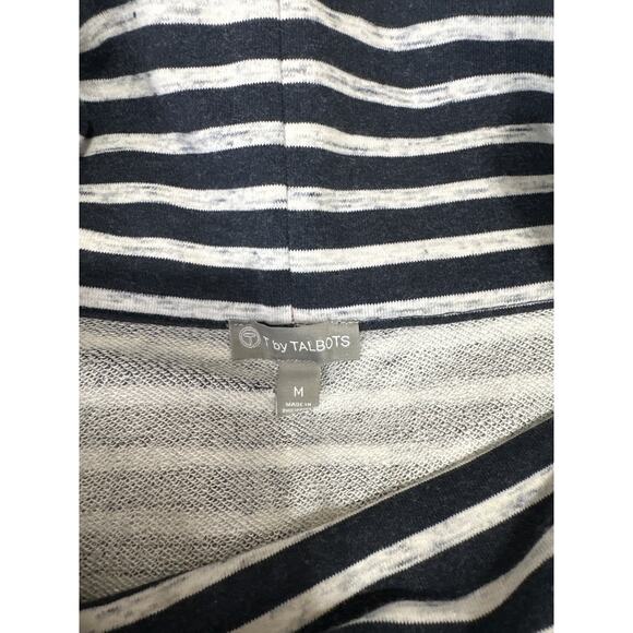 SOFT TERRY COWLNECK DRESS - STRIPE-M - Picture 5 of 9